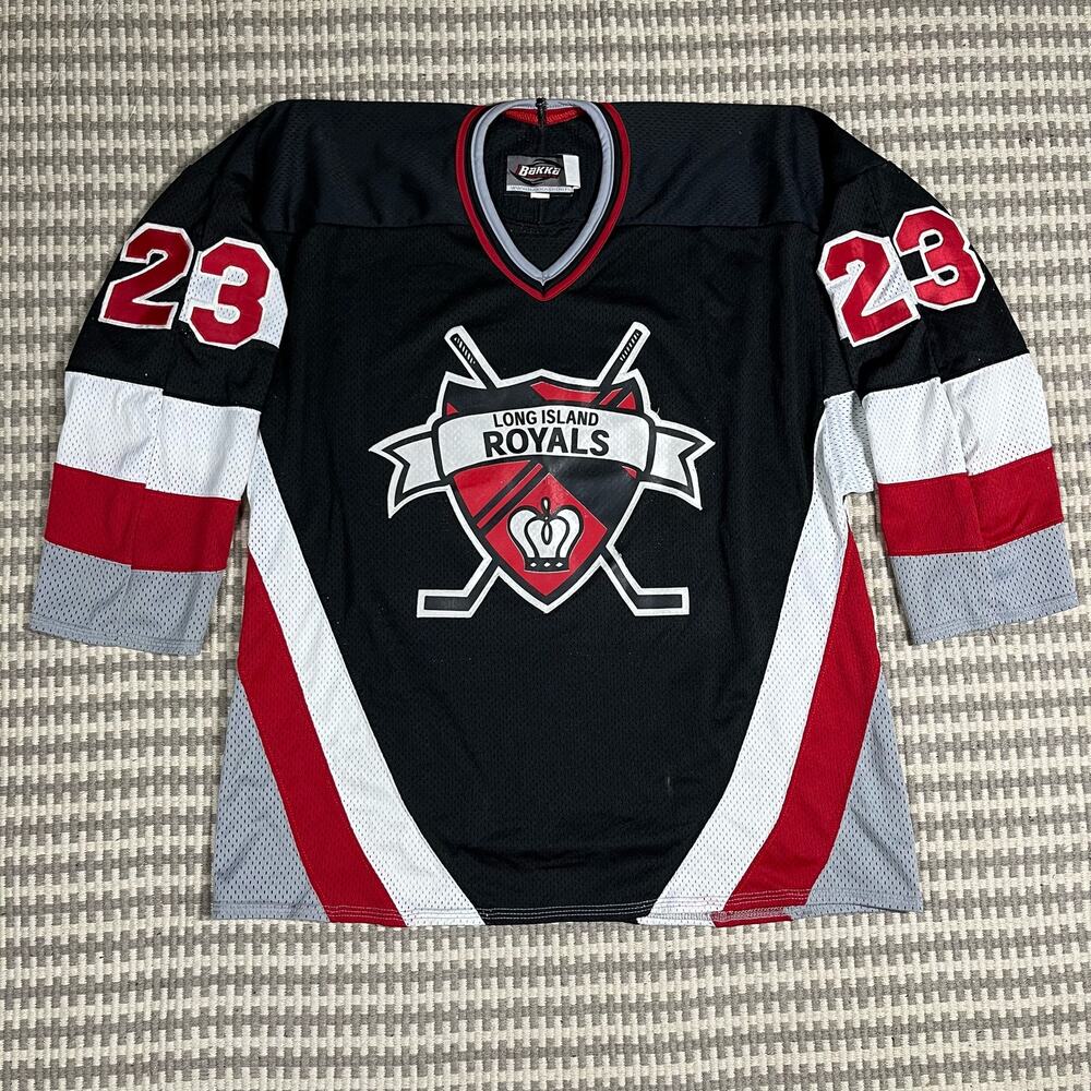 Long Island Royals Hockey Jersey #23 Men’s Size Large‎ Used Pre Owned Very Nice